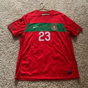Authentic Fabio Coentrão Portuguese Nat’l Jersey